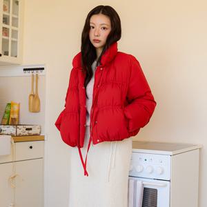 [정가499,000]리본장식 시보리 다운점퍼 OE5WMA740