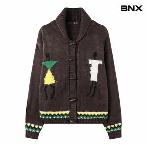 정상가:139,000원 ㅣ유니크 무드 숄 카라 토글 단추 니트 가디건 (BX4CD042L0)