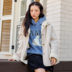 [정가499,000]울혼방 스웨이드 리버시블 무스탕 점퍼 OM5WMB100