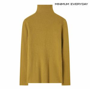 정상가:39,000원 ㅣ 하이넥 슬림핏 베이직 긴팔 니트 (EB4KT045D)