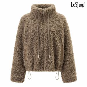 정상가:119,000원 ㅣ 시어링 양털 하프넥 풀오버 스트링 자켓 (DP4JK027A)