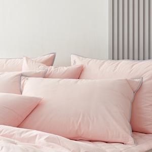 고밀도 비브 핑크 베개커버