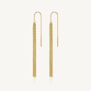체인 드랍 귀걸이 24K 순금