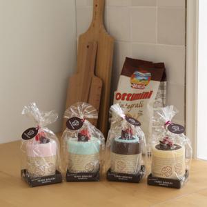 무스케익 베이커리 기념수건