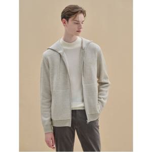 [Prestige] 울 혼방 후드 집업 스웨터  베이지 (GA495AP04A)