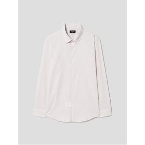 이지케어 코튼 써커 스트라이프 셔츠 - 베이지 (GC5264M01A)