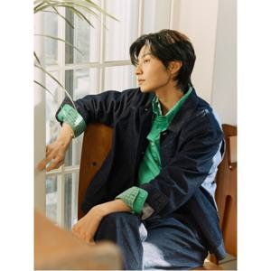 데님 트러커 셋업 재킷 - 네이비 (BC5311C63R)