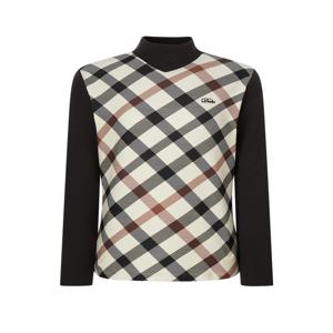 골프 여성 [[24FW]] WNTS4D701BK [가격인하][스테디셀러]헤리티지 체크 필드 긴팔티셔츠 (BL