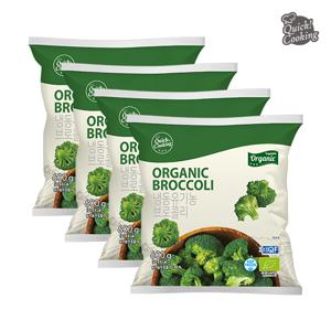 [퀵쿠킹] 냉동 유기농 브로콜리 600g x 4팩