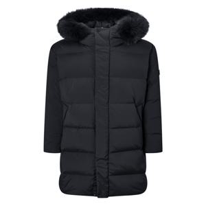 헤지스 골프 남성 [[24FW]] WPJU4D942BK [BEST][스테디셀러]폭스퍼 로고패치 롱 다운 자켓 (BLACK)