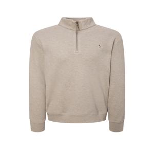 남성 [[25FW]] HZTS5D405I2 [시즌오프]베이지 하프집업 맨투맨