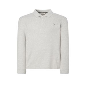 남성 [[25FW]] HZTS5F302G1 [시즌오프][아이코닉][SOFT COTTON] 그레이멜란지 인터록 긴팔 폴