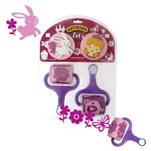 스탬프롤러찍기 공주/토끼