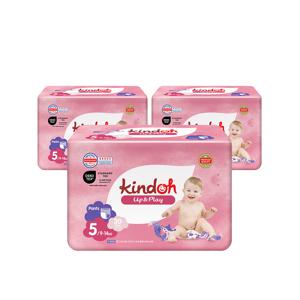 [1박스][5단계] 뉴 업앤플레이 팬티형 기저귀 3팩(90매)