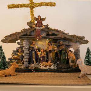 성탄절 예수 대형 피규어 장식 글로리아 성탄 52x25cm 교회 크리스마스 소품 용품 베들레헴 구유 탄생 데코
