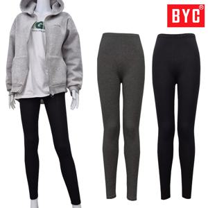 면스판 9부 레깅스 여성쫄바지 면타이즈 데일리 여자 무지레깅스