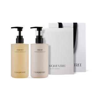 캄모멘트리 레몬그라스 링클 건성 수분에센스&크림 스킨케어 세트 (300mlx2)