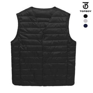 [탑보이] 초경량 V넥 패딩조끼 (TC007)