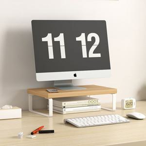 트웬 듀얼 모니터 받침대 노트북 거치대 수납 선반 높은 스탠드 컴퓨터 받침