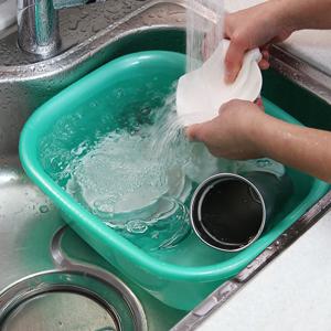 국산 탄탄한 컬러 설거지통 1개 주방 세척볼 대야