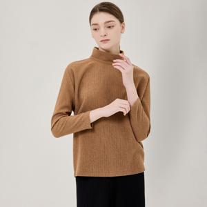 [최초가 142000원] 밴드넥 플리츠 기모 티셔츠(2colors)_YH11WNPBL02