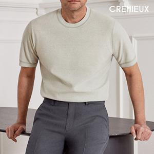 24 Summer 하프 슬리브 라운드 니트 3종