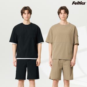 ★4종 SET★ 남성 텐션 하프 셋업 4종 (F504M-4)