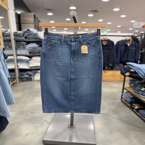 여성 하이라이즈 슬릿 스커트(001VH0000)_DG