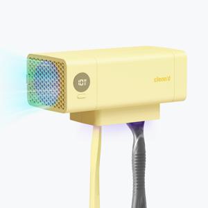 가정용 무선 2인용 칫솔살균기 트윈디 CL-406 옐로우