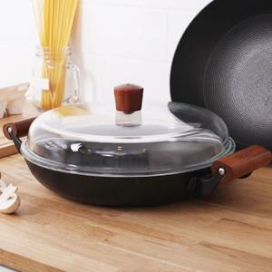 내열 냄비 유리뚜껑 후라이팬 프라이팬 커버 24cm 뚜껑손잡이 멀티뚜껑 돔형뚜껑 투명커버