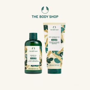 [롯데백화점][더 바디샵]모링가 바디로션+샤워젤 세트 (정상가 42000원)