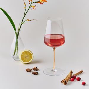 아우리가 유니버셜 와인 글라스 오렌지