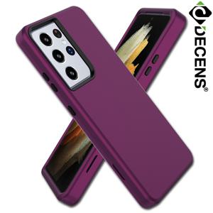 데켄스 갤럭시 S22 S21 S10 노트20 노트10 노트9 울트라 플러스 아머 심플 풀커버 하드 핸드폰 휴대폰 케이스 M658