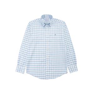 [정상가 169000원] 레귤러핏 논아이론 옥스포드 체크 셔츠 (그린) (BBTHMM7933IES)