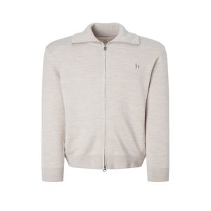 남성 [[25FW]] HZSW5D321I1 [시즌오프]베이지 울혼방 하이넥 집업 가디건