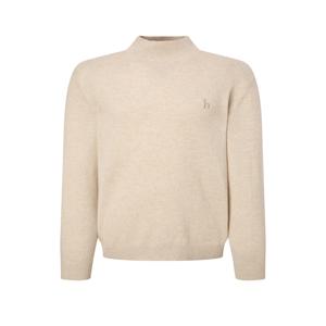 남성 [[25FW]] HZSW5D464I2 [시즌오프][PREMIUM CASHMERE] 베이지 캐시미어 하프 터틀 니트
