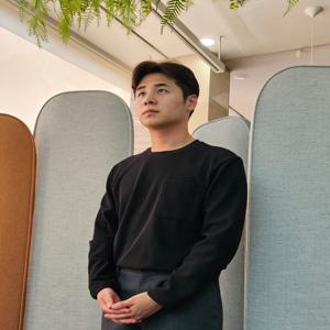 남성 [[25FW]] HZTS5F361BK [시즌오프][ESSENTIAL] 블랙 냉감 와플 조직 긴팔 티셔츠