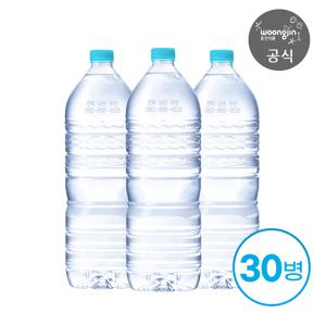 웅진 가야 무라벨 생수 2L 30병