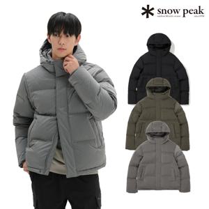 [최초가:369,000원] 브라이트 후드 헤비 다운 자켓 캠핑룩 패딩 S24WMFDJ70_BS_C