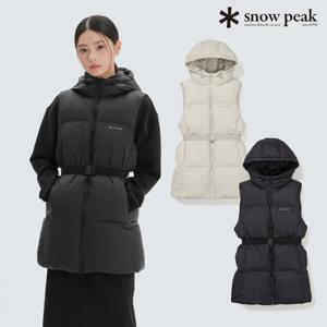 (여성) 티피코 후드 벨티드 다운 베스트 S24WWTDV03