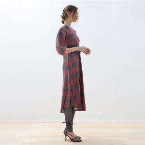 [최초가 199000원] 하운드투스 세미 플레어 원피스_LPOPF123007