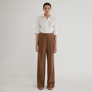 [브라운S][최초가 239,000원]빈센트 와이드 팬츠