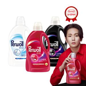 퍼울 리뉴 세탁세제 1.9L x3개 (컬러1+화이트1+다크1)