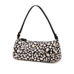 [CHELSEA] 핑크 플라워 패턴 원단 미니 숄더 겸 크로스백 DCBA6E500J