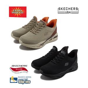 스케쳐스 남성 와이드 슬립인스 아치핏 오반 2종-N
