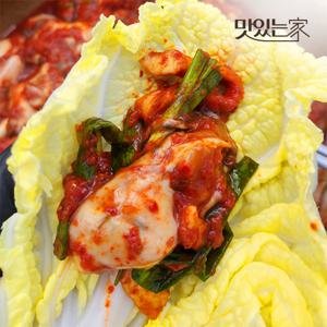 호랑이김치 갓 버무린 통영 생굴무침 (국산100%)