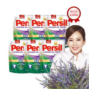 퍼실 딥클린 라벤더 1.8L x6개 세탁세제 일반/드럼 겸용