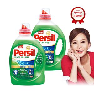 퍼실 딥클린 파워젤 2.7Lx2개 세탁세제 일반/드럼 겸용
