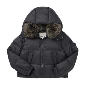 24W24WFV02955DORD C99 ARMY 아미 폭스 퍼 트리밍 여성 패딩