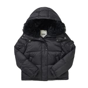 24W22WFV02760M07W C99 ARMY 아미 램스 울 트리밍 여성 패딩